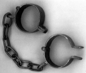 shackles 300x254 Slavery Reparations: Hacking at Leaves, Ignoring Roots