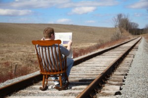 mansittingontraintracks 300x199 The Uncomfortable Mirror, Part 3: The Deception of Immunity