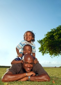 fatherwithkids 214x300 The Marriage Plot, New Feminism, & the End of Men, Part 3: Growing Confusion about Manhood