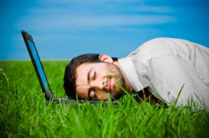 businessmansleepingonlaptop copy 300x199 Awakening to Soul Purpose
